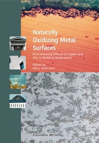 Enlarge image Cover: Naturally Oxidizing Metal Surfaces - Fraunhofer IRB Verlag