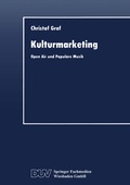 Cover: Kulturmarketing - Deutscher Universit&auml;tsverlag