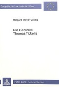 Cover: Die Gedichte Thomas Tickells - Peter Lang Verlag