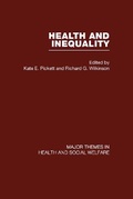 Cover: Health and Inequality: v. 1 - Routledge