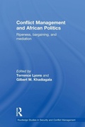 Cover: Conflict Management and African Politics - Routledge