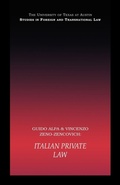 Cover: Italian Private Law - Routledge Cavendish