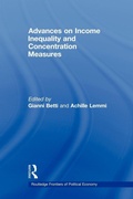 Cover: Advances on Income Inequality and Concentration Measures - Routledge