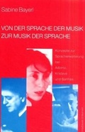 Cover: Von der Sprache der Musik zur Musik der Sprache - K&ouml;nigshausen & Neumann