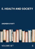 Cover: E. Health and Society - Routledge