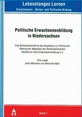 Cover: Politische Erwachsenenbildung in Niedersachsen - Schneider Hohengehren