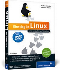 Enlarge image Cover: Einstieg in Linux - Galileo Computing