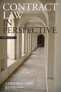 Abbildung von: Contract Law in Perspective - Routledge Cavendish