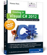 Enlarge image Cover: Einstieg in Visual C# 2012 - Galileo Computing