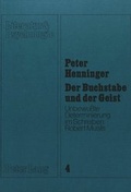 Cover: Der Buchstabe und der Geist - Peter Lang Verlag