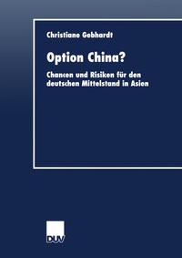 Enlarge image Cover: Option China? - Deutscher Universitätsverlag
