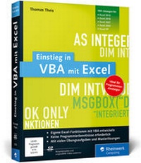 Abbildung von: Einstieg in VBA mit Excel - Galileo Computing