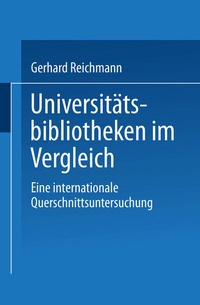Abbildung von: Universitätsbibliotheken im Vergleich - Deutscher Universitätsverlag