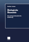 Cover: &Ouml;kologische &Ouml;konomie - Deutscher Universit&auml;tsverlag