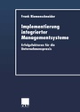 Cover: Implementierung integrierter Managementsysteme - Deutscher Universitätsverlag
