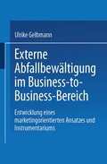 Cover: Externe Abfallbew&auml;ltigung im Business-to-Business-Bereich - Deutscher Universit&auml;tsverlag