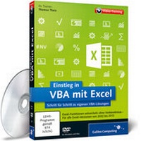 Abbildung von: Einstieg in VBA mit Excel - Galileo Computing