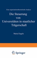 Cover: Die Steuerung von Universit&auml;ten in staatlicher Tr&auml;gerschaft - Deutscher Universit&auml;tsverlag