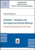 Cover: Didaktik - Modelle und Konzepte beruflicher Bildung - Schneider Hohengehren