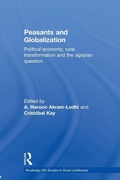 Cover: Peasants and Globalization - Routledge