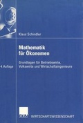 Cover: Mathematik f&uuml;r &Ouml;konomen - Deutscher Universit&auml;tsverlag