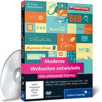 Abbildung von: Moderne Webseiten entwickeln - Galileo Computing