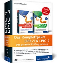 Abbildung von: Das Komplettpaket LPIC-1 & LPIC-2 - Galileo Computing