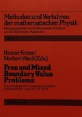 Cover: Free and Mixed Boundary Value Problems - Peter Lang Verlag