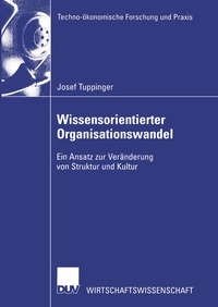 Abbildung von: Wissensorientierter Organisationswandel - Deutscher Universitätsverlag