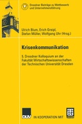 Cover: Krisenkommunikation - Deutscher Universit&auml;tsverlag