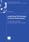 Cover: Langfristige Beziehungen zwischen Unternehmen - Deutscher Universit&auml;tsverlag