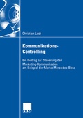 Cover: Kommunikations-Controlling - Deutscher Universit&auml;tsverlag