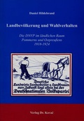 Cover: Landbev&ouml;lkerung und Wahlverhalten - Kovac, Dr. Verlag