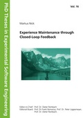 Cover: Experience Maintenance through Closed-Loop Feedback. - Fraunhofer IRB Verlag