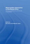 Cover: Metacognitive Approaches to Developing Oracy - Routledge