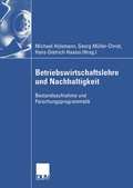 Cover: Betriebswirtschaftslehre und Nachhaltigkeit - Deutscher Universit&auml;tsverlag