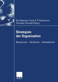 Enlarge image Cover: Strategien der Organisation - Deutscher Universitätsverlag