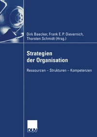 Abbildung von: Strategien der Organisation - Deutscher Universitätsverlag