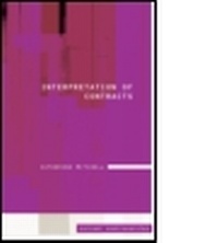 Abbildung von: Interpretation of Contracts - Routledge Cavendish
