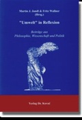 Cover: "Umwelt" in Reflexion - Kovac, Dr. Verlag