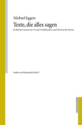Cover: Texte, die alles sagen - K&ouml;nigshausen & Neumann