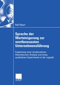 Cover: Sprache der Wertsteigerung zur wertbewussten Unternehmensf&uuml;hrung - Deutscher Universit&auml;tsverlag