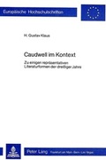 Cover: Caudwell im Kontext - Peter Lang Verlag