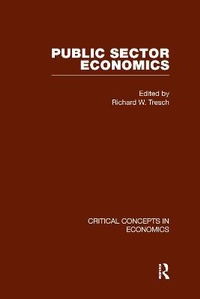 Enlarge image Cover: Public Sector Economics - Routledge