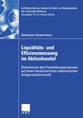 Cover: Liquidit&auml;ts- und Effizienzmessung im Aktienhandel - Deutscher Universit&auml;tsverlag