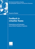 Cover: Feedback in virtuellen Teams - Deutscher Universit&auml;tsverlag