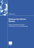 Cover: Outsourcing interner Dienste - Deutscher Universit&auml;tsverlag