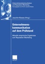 Bild: Unternehmenskommunikation auf dem Pr&uuml;fstand - Deutscher Universit&auml;tsverlag