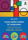 Cover: Lernen sichtbar machen f&uuml;r Lehrpersonen - Schneider bei wbv