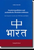 Cover: Standortqualit&auml;ten und ausl&auml;ndische Direktinvestitionen - Kovac, Dr. Verlag